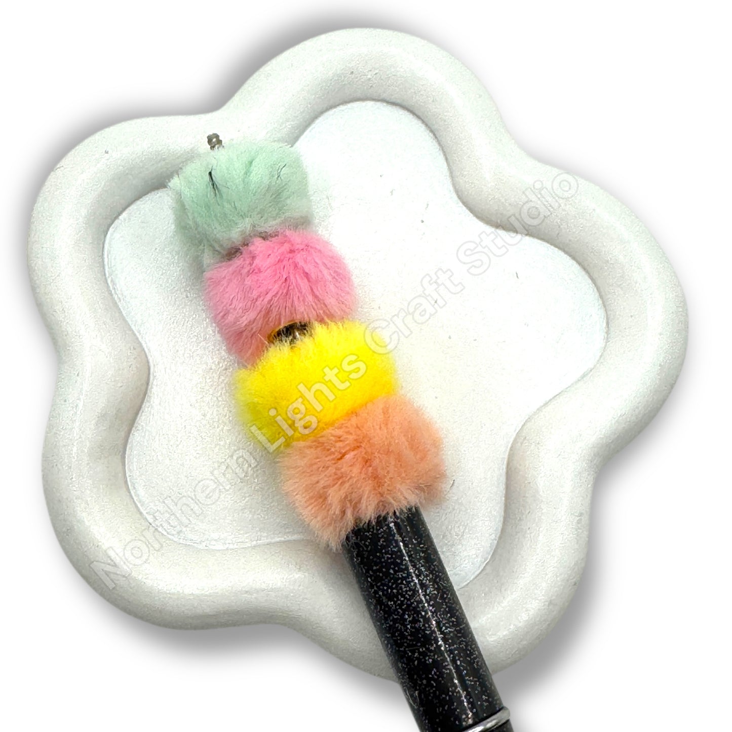Spring Theme Colorful Fuzzy Spacer Mix - 20 pc.