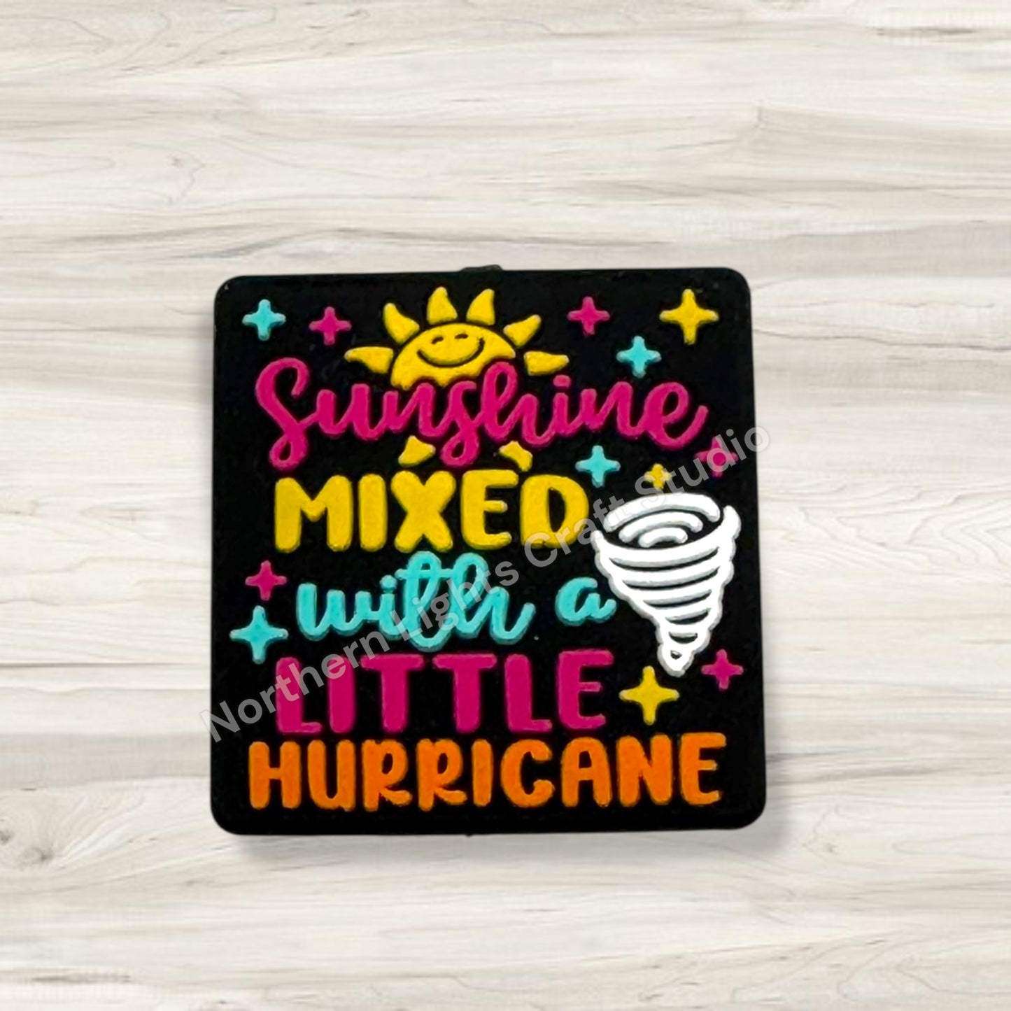 Sunshine Mixed With a Little Hurricane Focal Bead