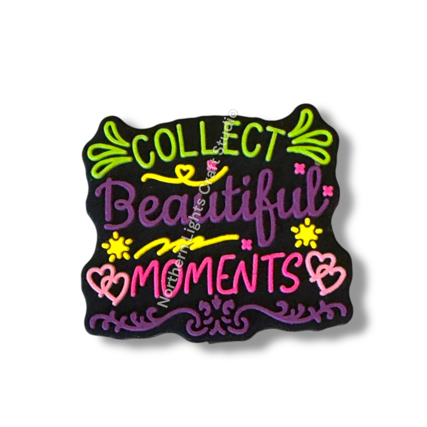 Collect Beautiful Moments Silicone Focal Bead