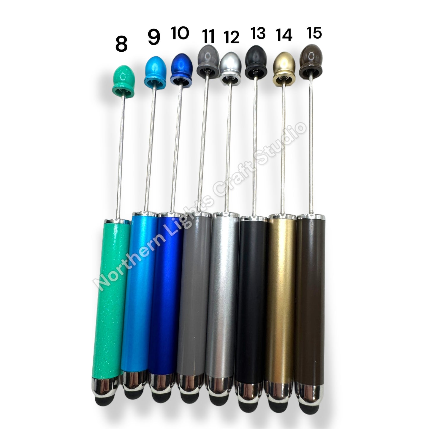 Beadable Stylus Pen - Solid Colors 1pc.