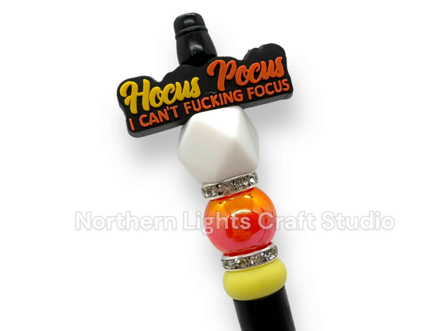Swear Words Beaded Pens,, Sarcastic Pen, Beaded F*ck Pen, Swear Word Pens, Nosey B*tch, Hocus Pocus, Full of S*it, Don't F*ck With Me