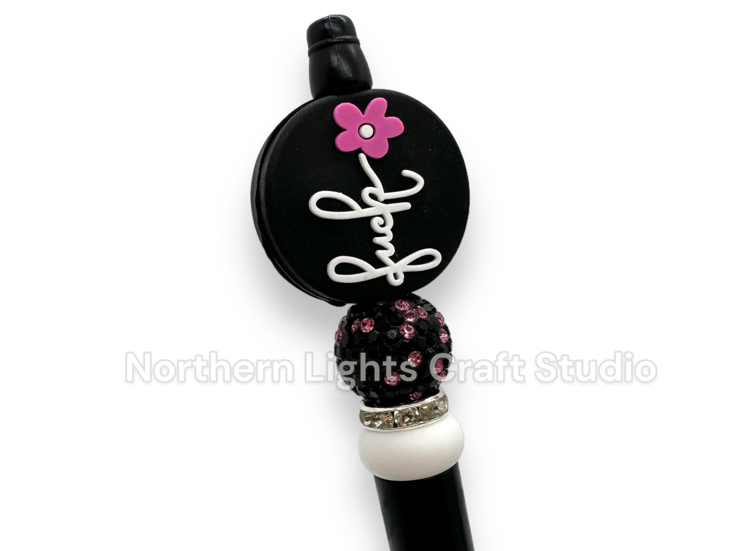 Swear Word Pens, Good Moms Say Bad Words, Sarcastic Pen, Beaded F*ck Pen, Bad Words Pens, Bad Language, Naughty Word Beads