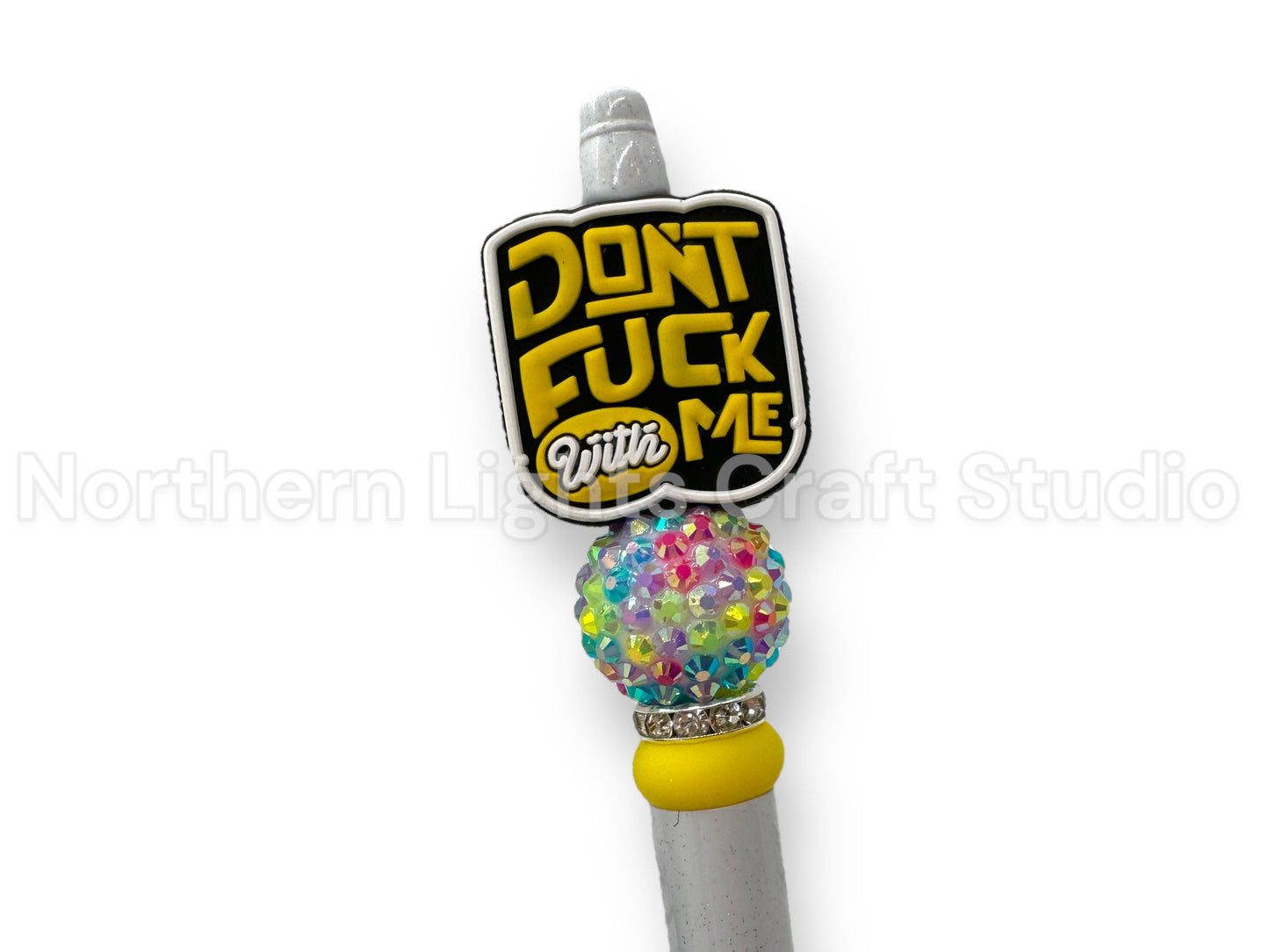 Swear Words Beaded Pens,, Sarcastic Pen, Beaded F*ck Pen, Swear Word Pens, Nosey B*tch, Hocus Pocus, Full of S*it, Don't F*ck With Me