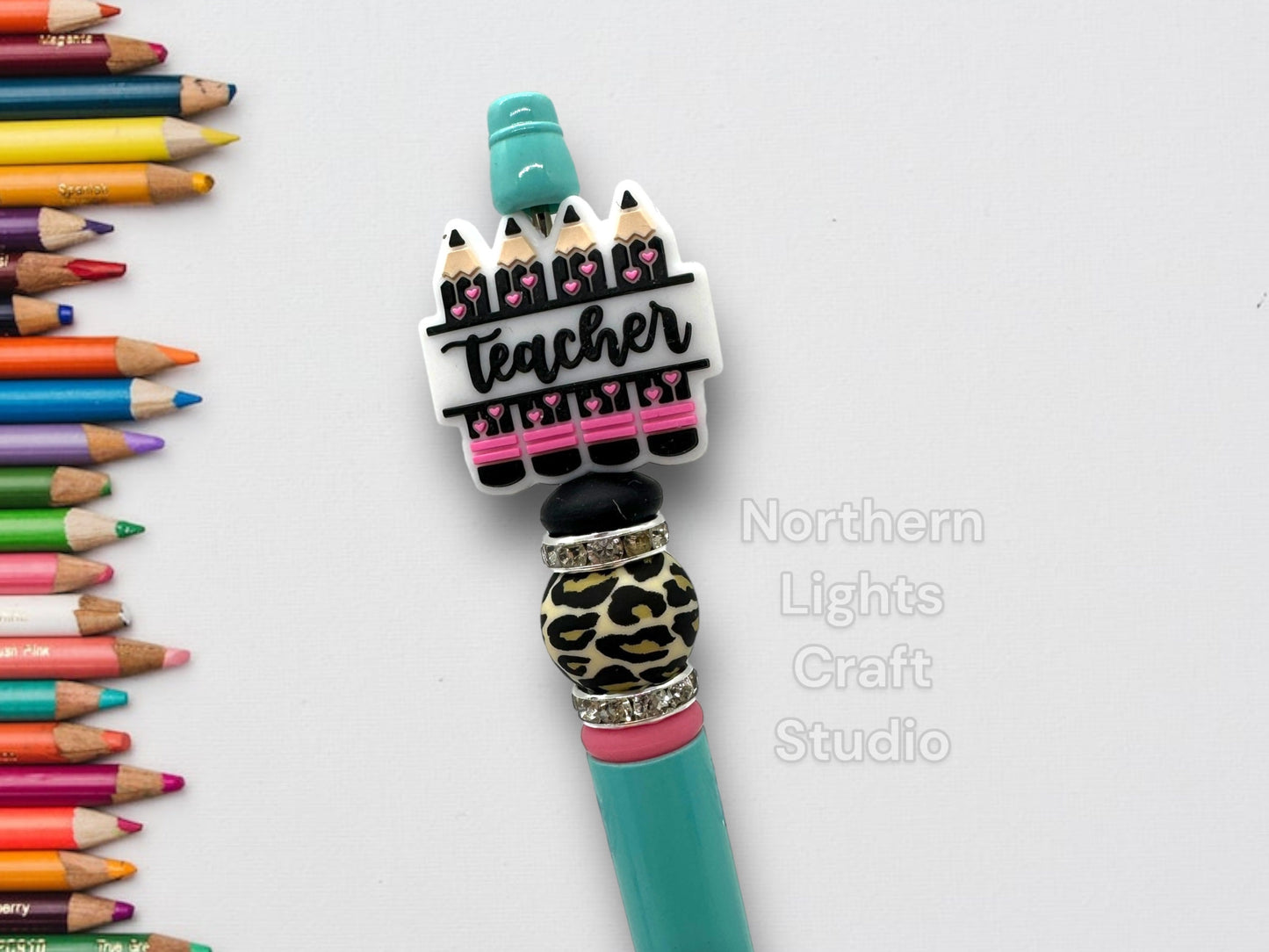In My Teacher Era Custom Beaded Pen, Teacher Life Bead Pen, Teacher Pen , Cute Teacher Pen, Gift for Teachers