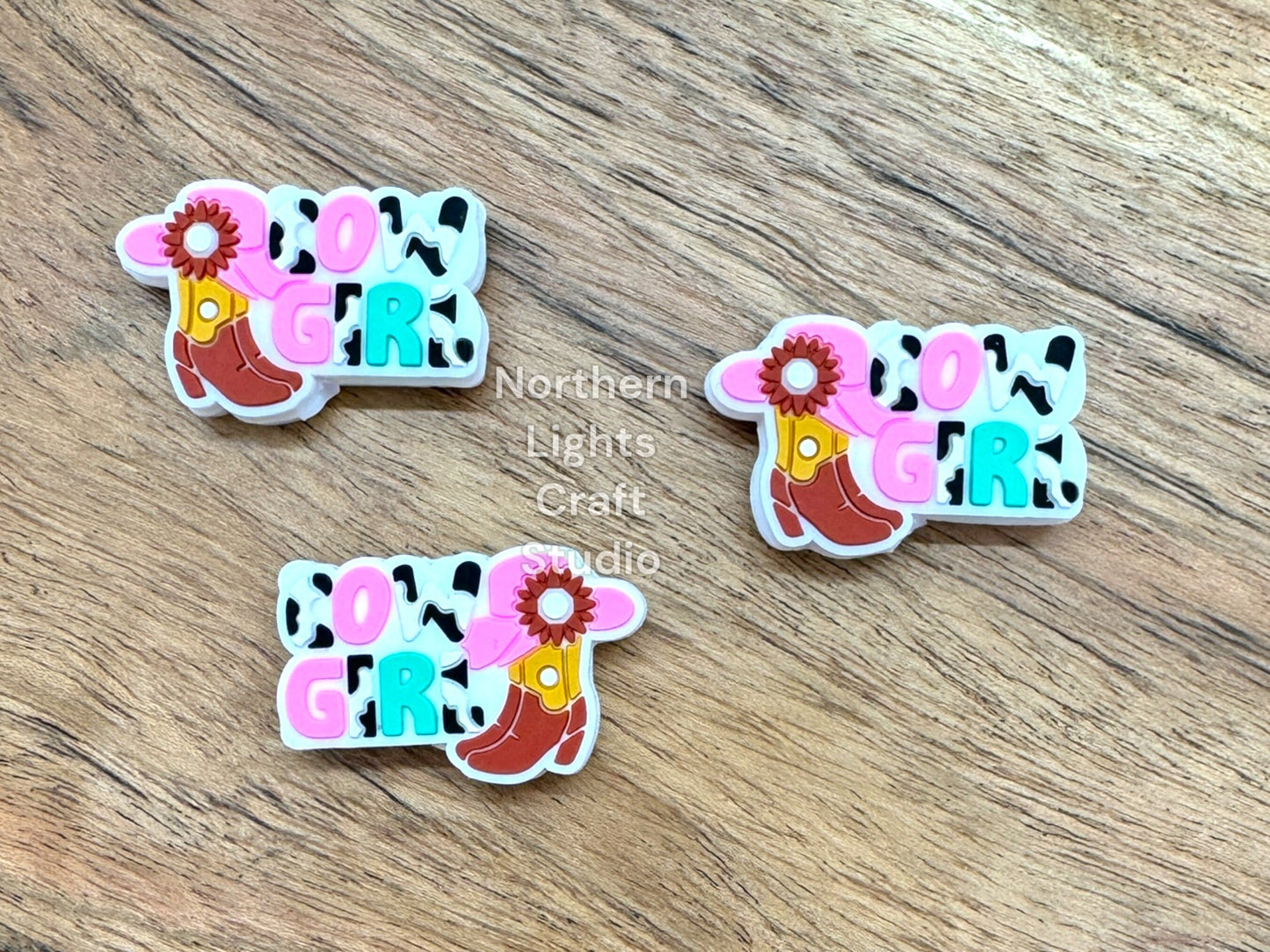 Cow Girl Focal Bead, Country Themed Focal, New Focal