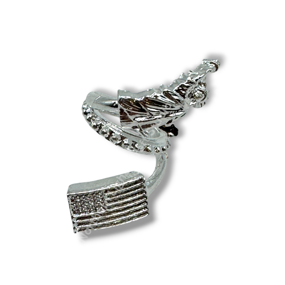 Americana Bead Wrap Spacers - 5pc. READ DESCRIPTION!