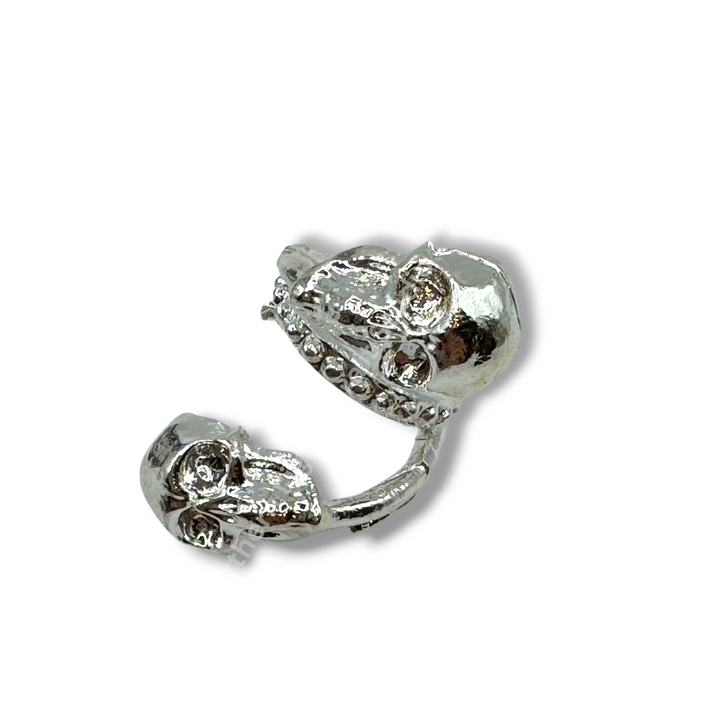 Skull Bead Wrap Spacer -5pc. READ DESCRIPTION!