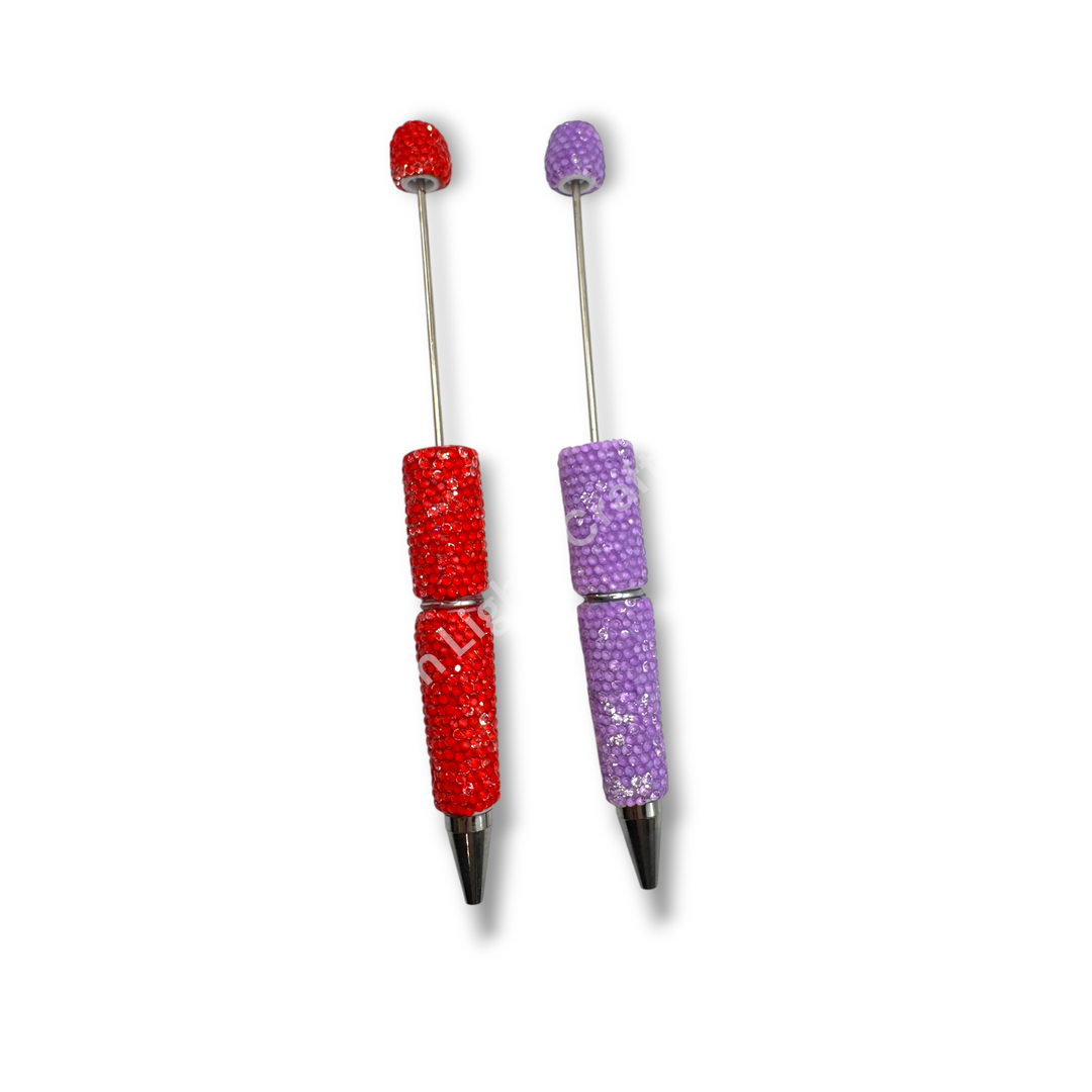 Neon Jelly Crystal Beadable Pen -1pc.