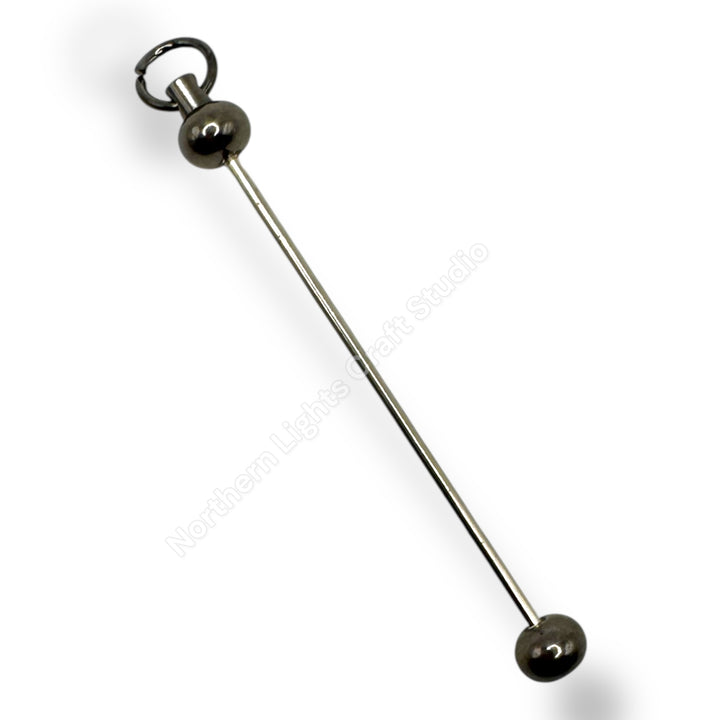Beadable Metal Keychain Bars - 10 pcs.