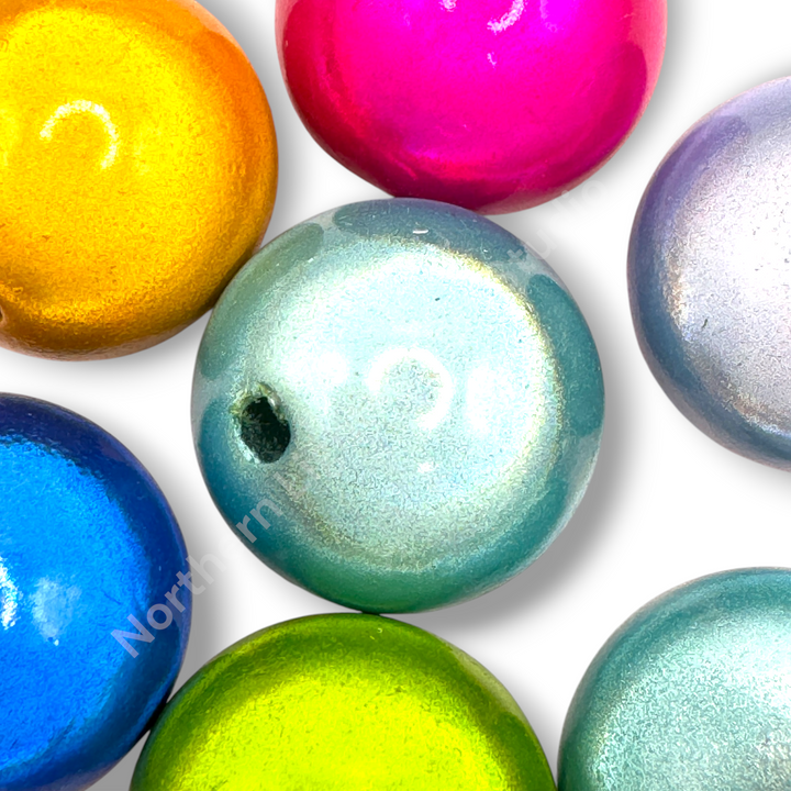 Miracle Finish 20mm Acrylic Premium Beads -10pc. Mix