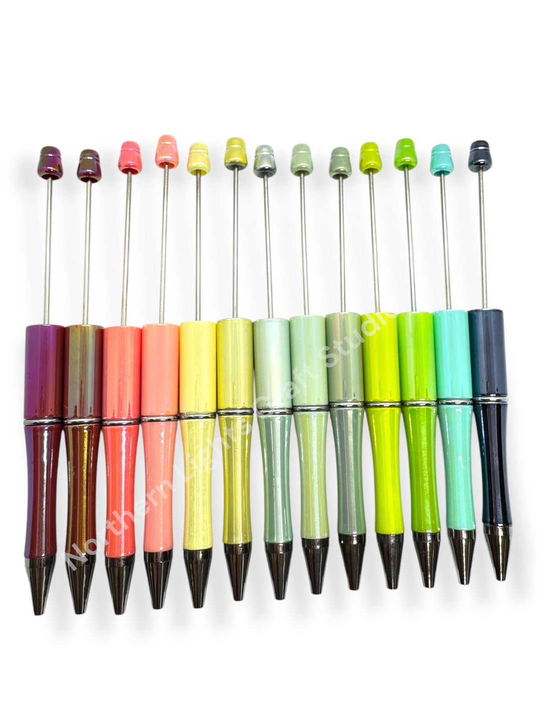 UV Coated Beadable Pens - 5pc.