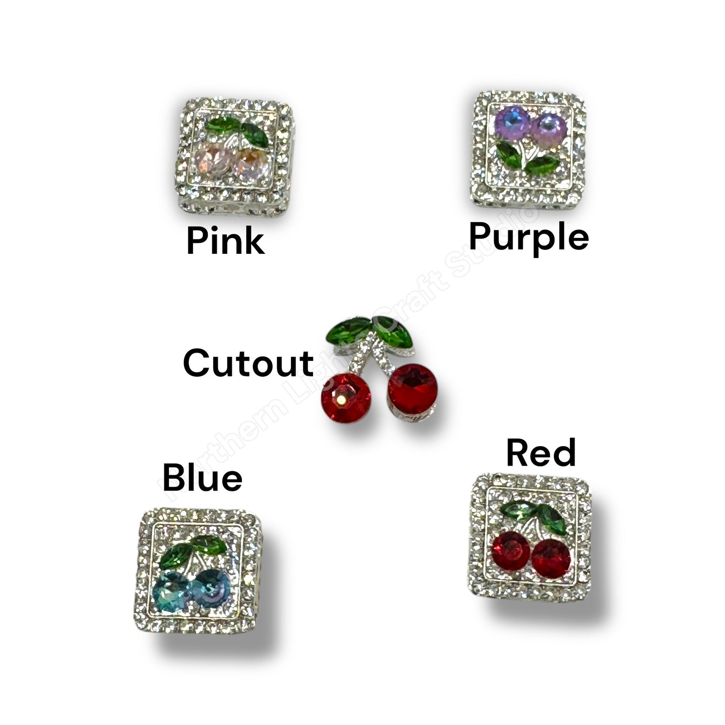 Metal Alloy Food Beads - 1pc. - Choose Option