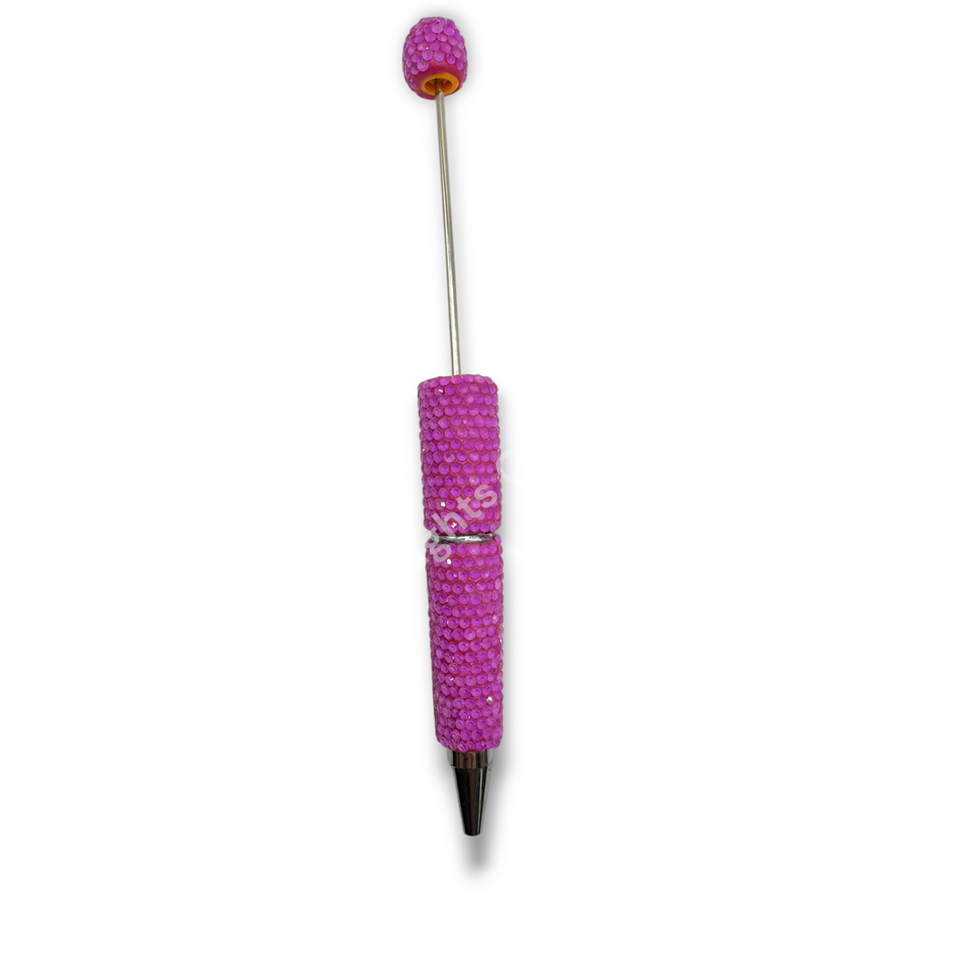 Neon Jelly Crystal Beadable Pen -1pc.