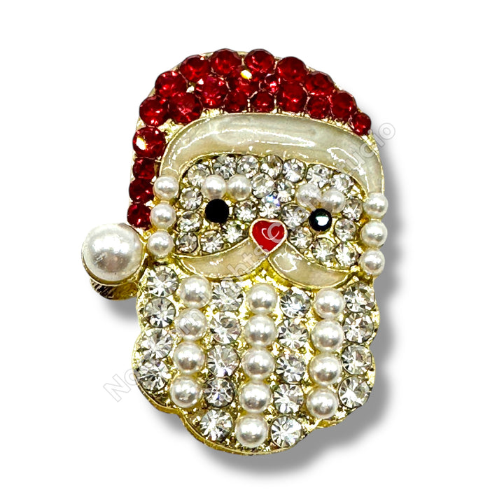 Metal Alloy Christmas Bling Beads - 1pc choose style