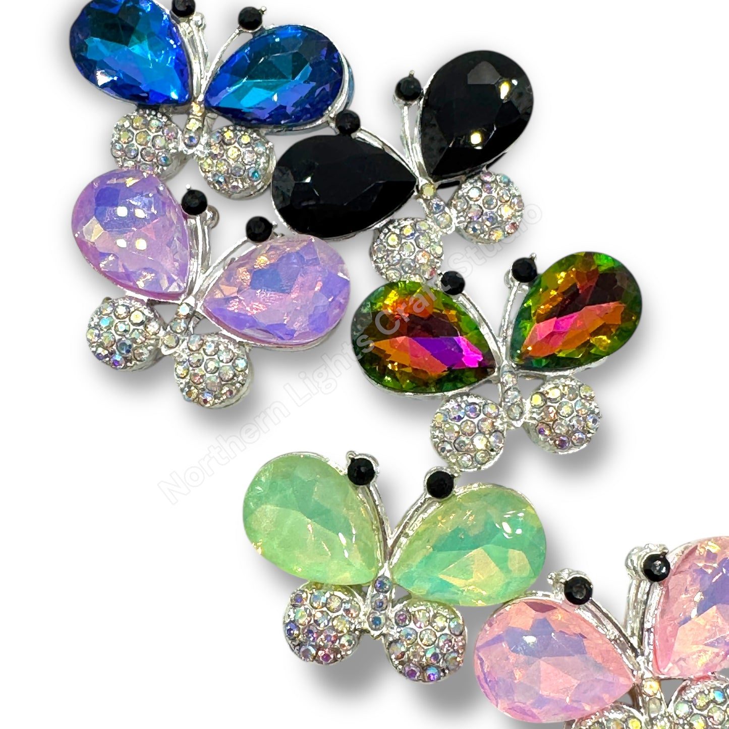 Metal Alloy XL Butterfly - 1pc.