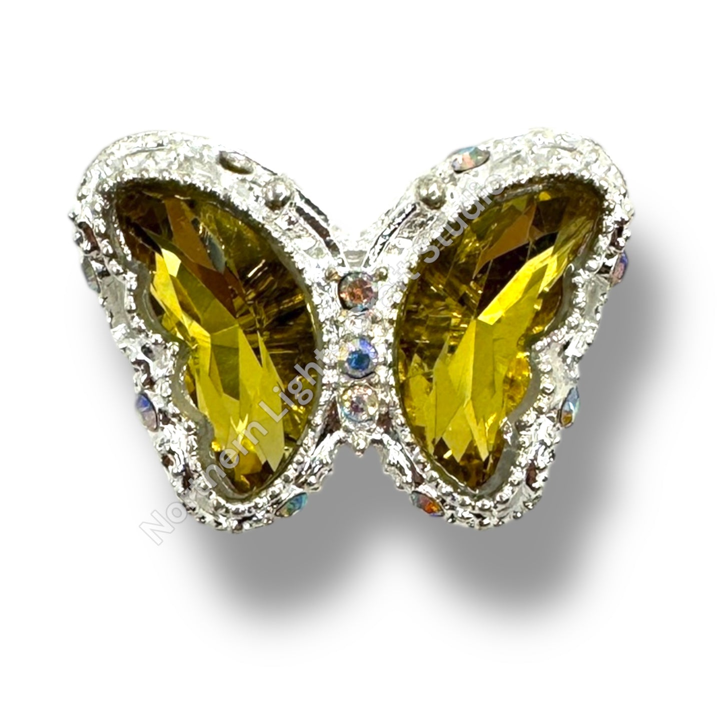 Metal Butterfly Beads 20mmx28mm