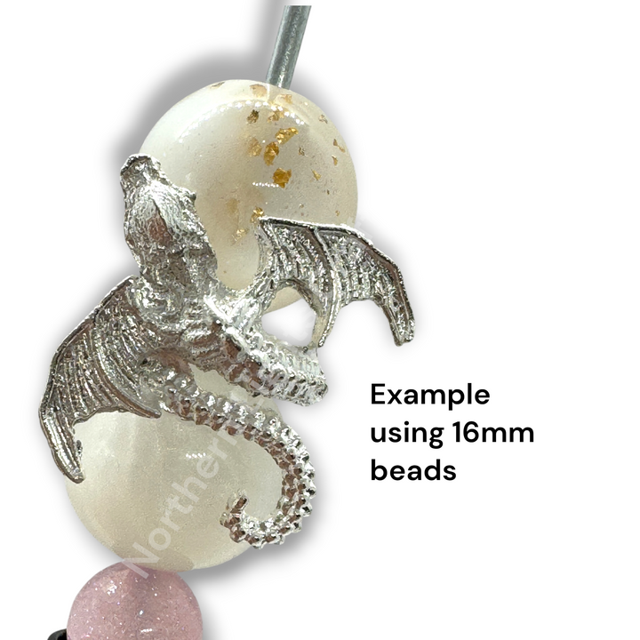 Dragon Spacer Bead -5pc. READ DESCRIPTION!