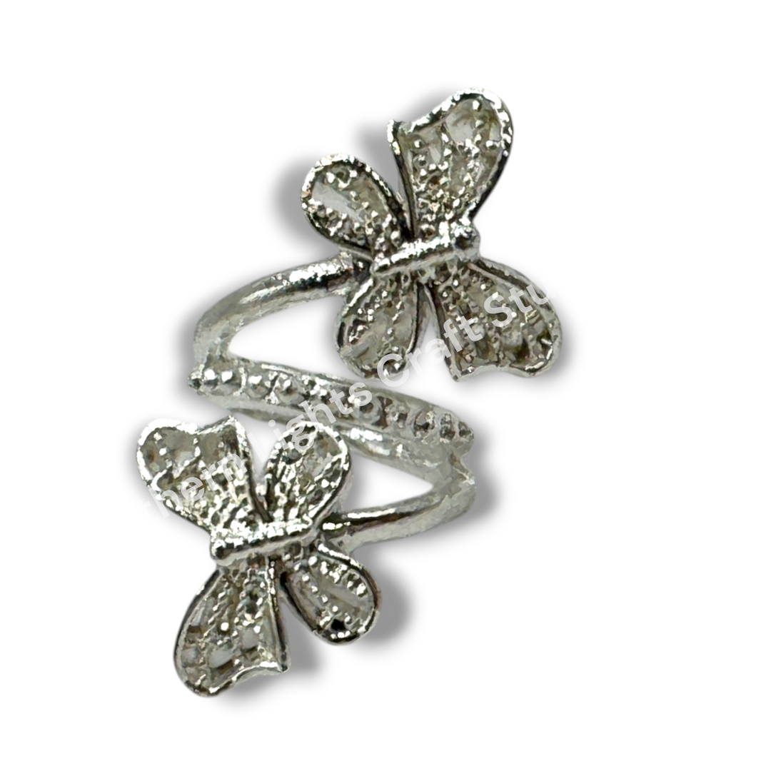 Butterfly Bead Wrap Spacers - 10pc. READ DESCRIPTION!