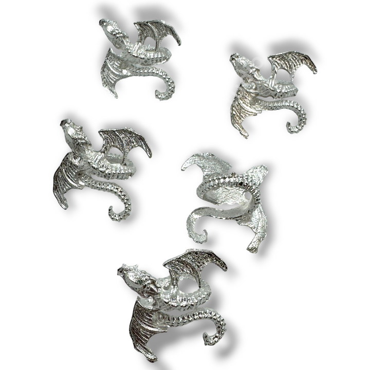 Dragon Spacer Bead -5pc. READ DESCRIPTION!