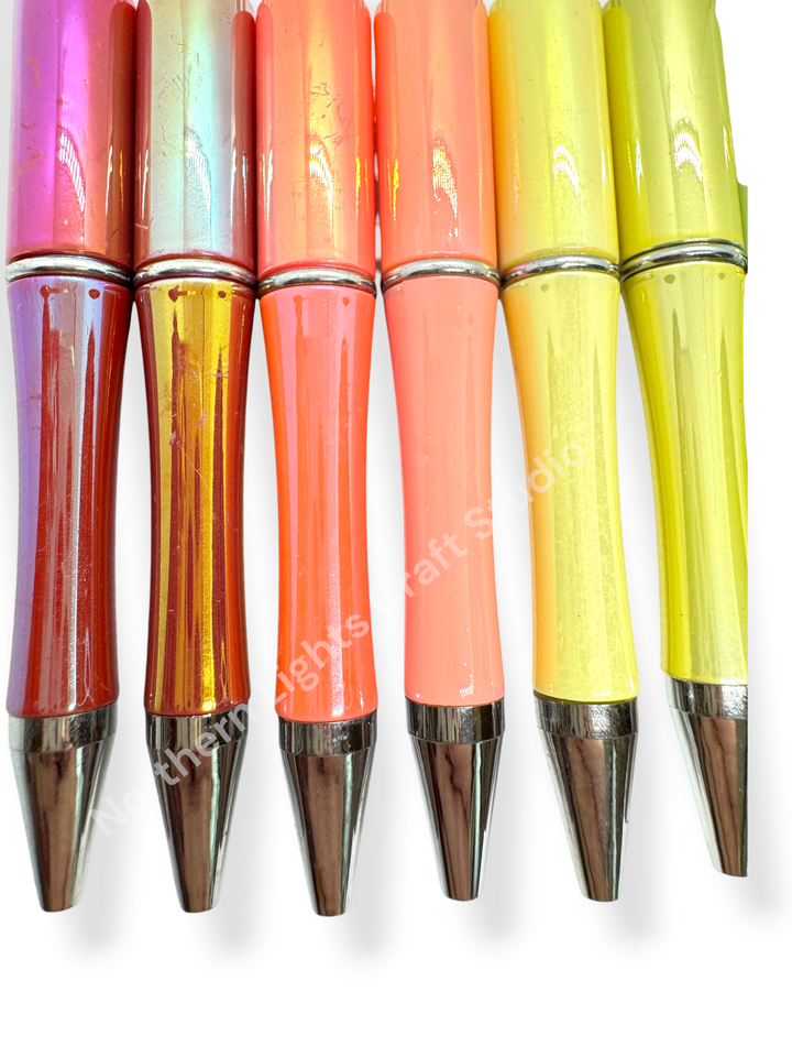 UV Coated Beadable Pens - 5pc.