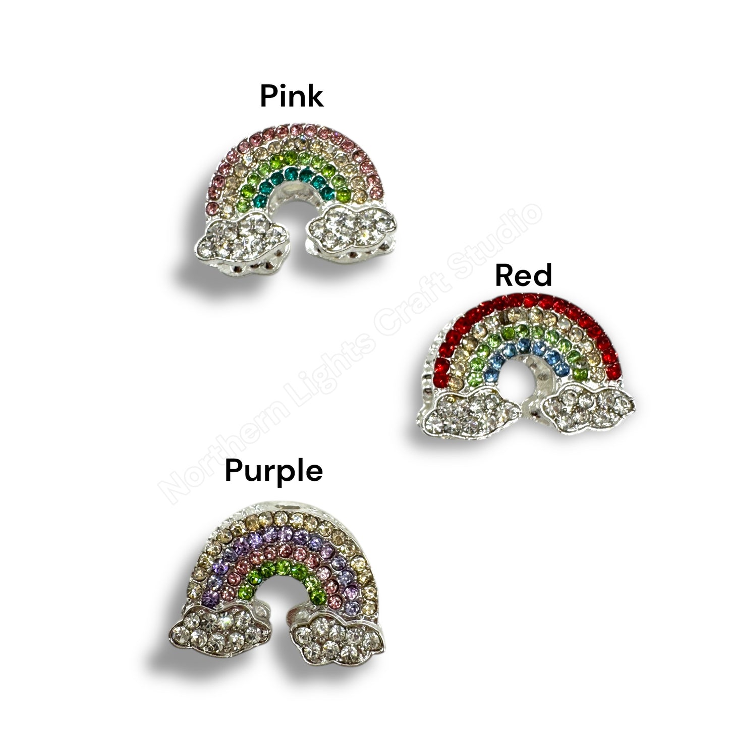 Metal Alloy Metal Beads - Books, Rainbows, Butterflies, Flowers, Bows, Heart Metal Beads - Read Description -Fits Pen