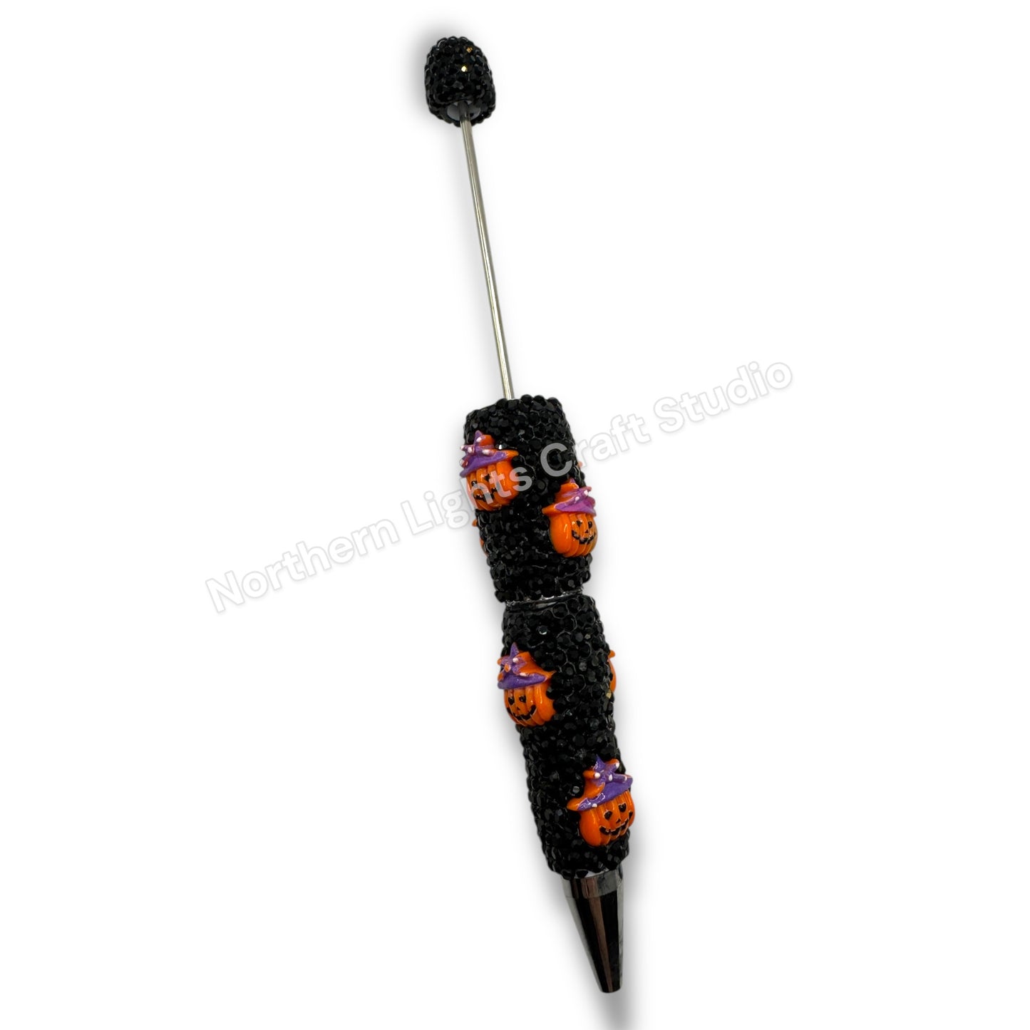 Beadable Halloween Rhinestone Pens - 1pc. choose style
