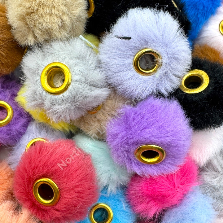 Fuzzy Spacer Mix of 30 pc. - 20mm