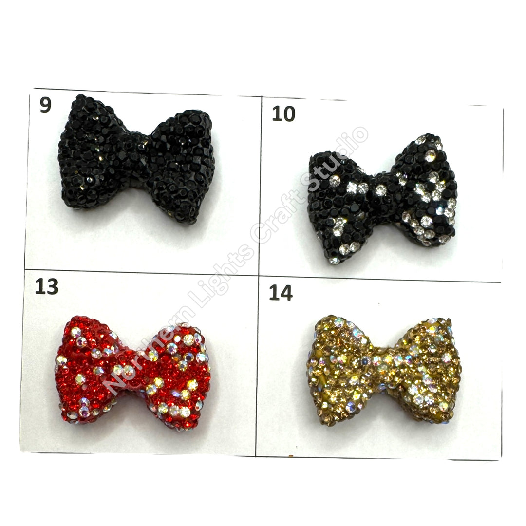 Rhinestone Bows - Small Size