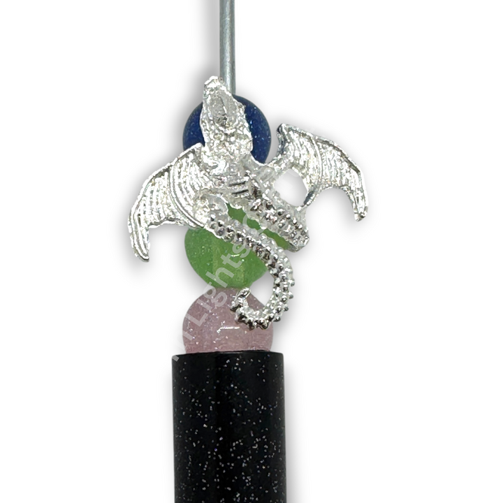 Dragon Spacer Bead -5pc. READ DESCRIPTION!