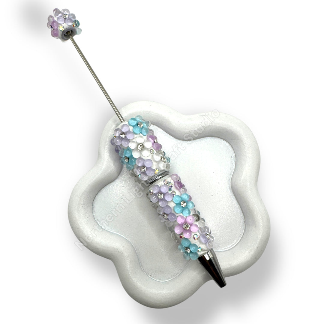 Beadable Jelly Flower Pen - 1pc.