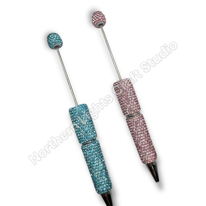 Beadable Rhinestone Pens Solid Colors