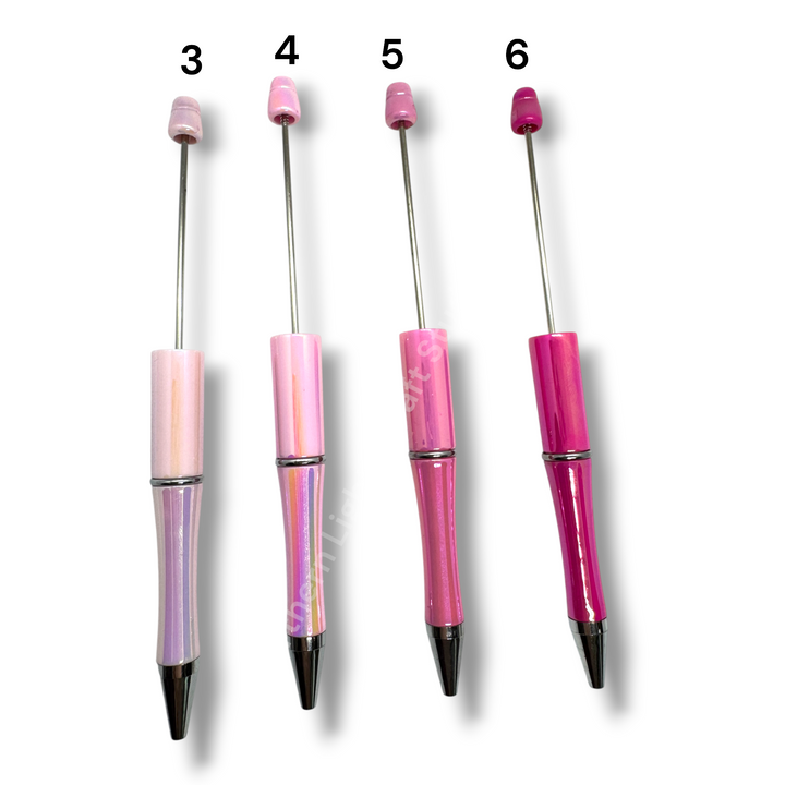 UV Coated Beadable Pens - 5pc.