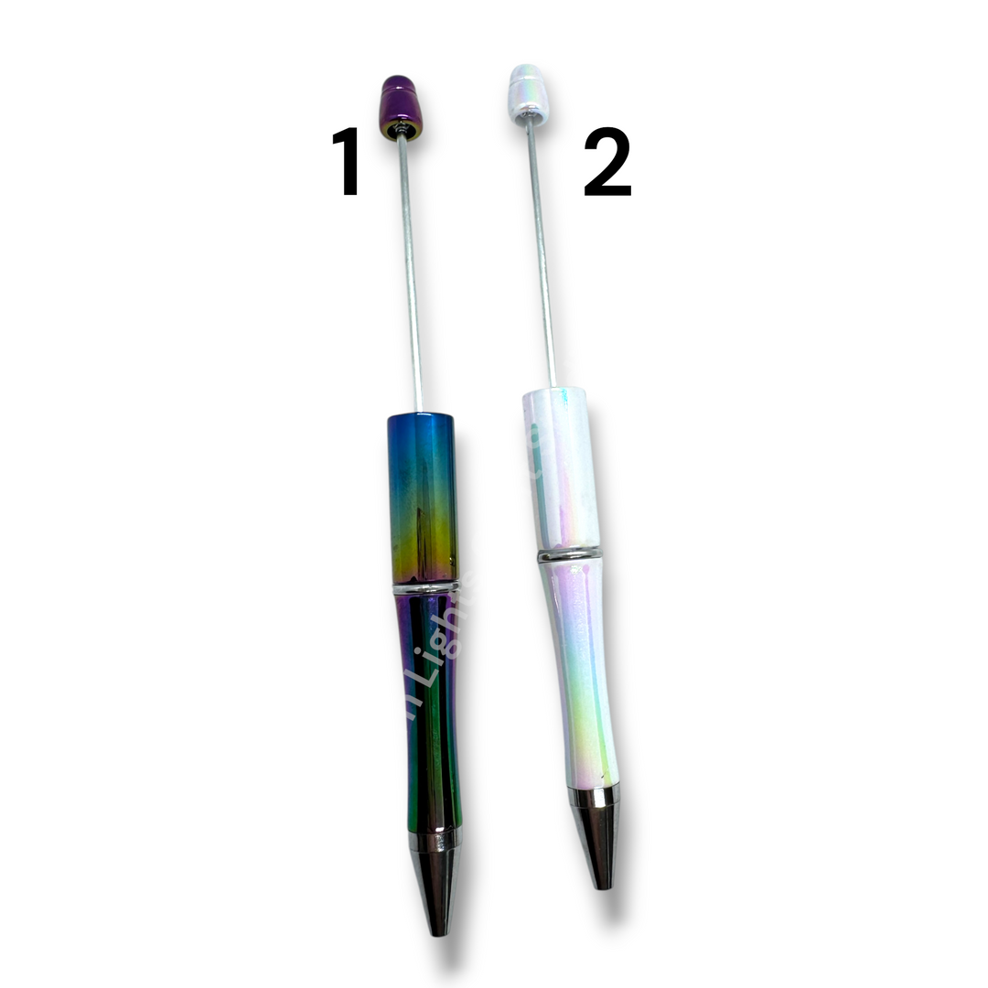 UV Coated Beadable Pens - 5pc.
