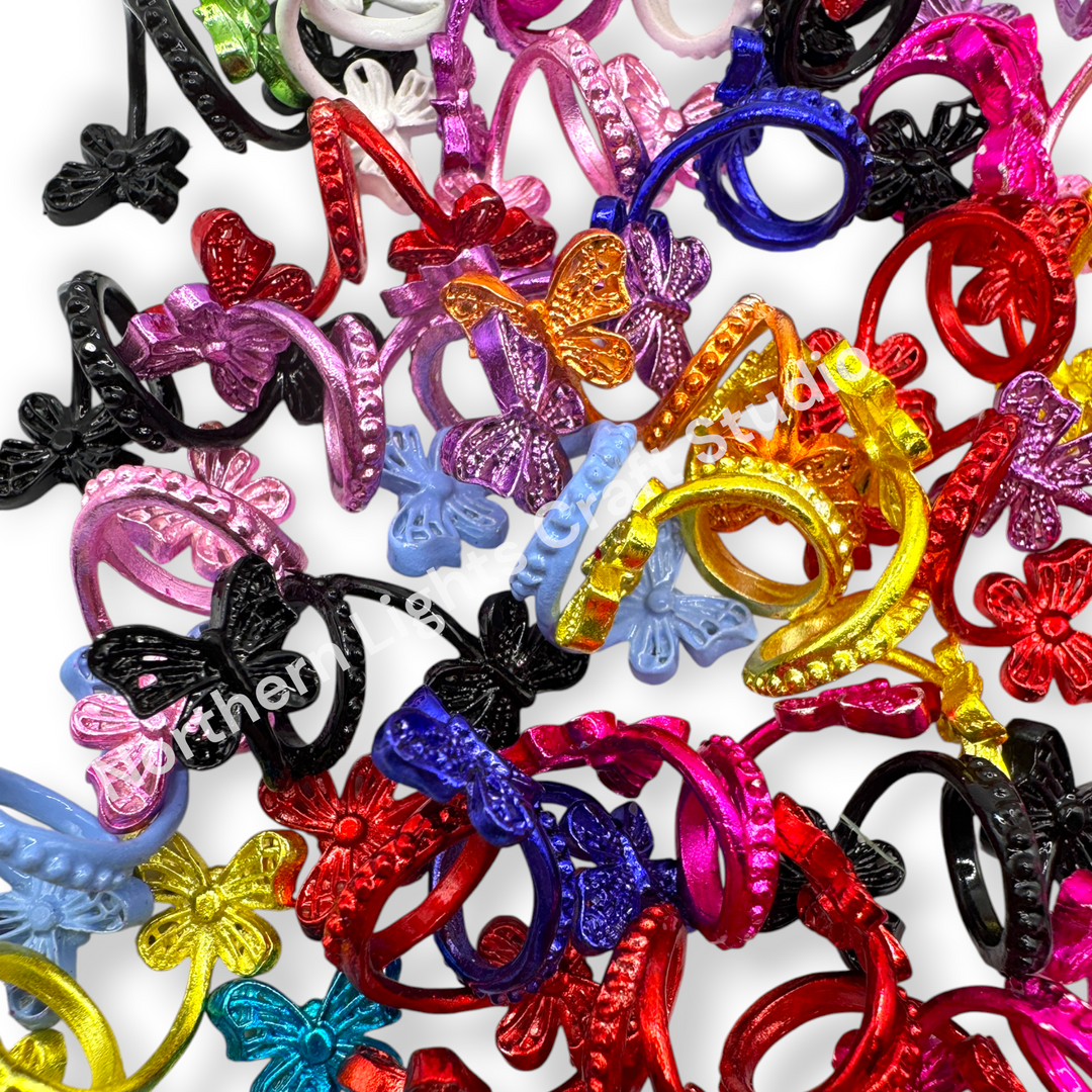 Butterfly Bead Wrap Spacers - 10pc. READ DESCRIPTION!
