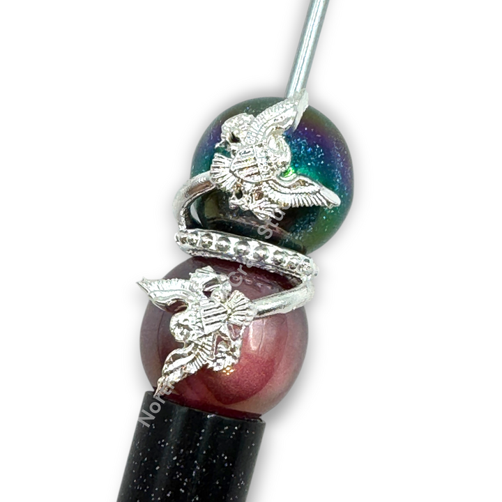 Americana Bead Wrap Spacers - 5pc. READ DESCRIPTION!