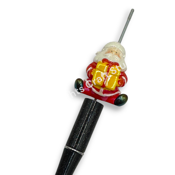 Christmas UV Figure Beads -5pc. Mix
