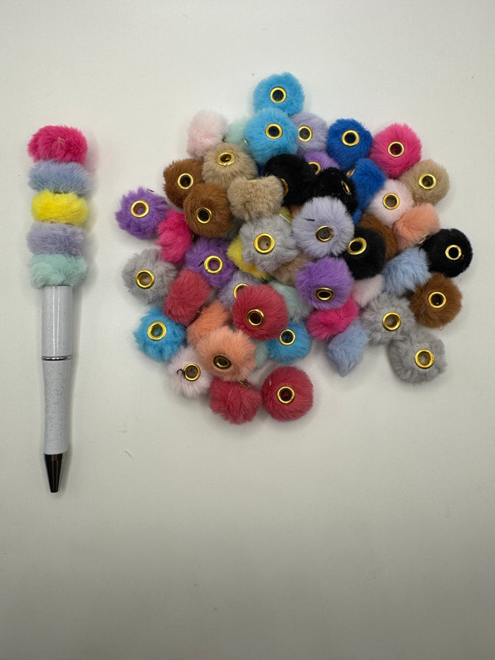 Fuzzy Spacer Mix of 30 pc. - 20mm