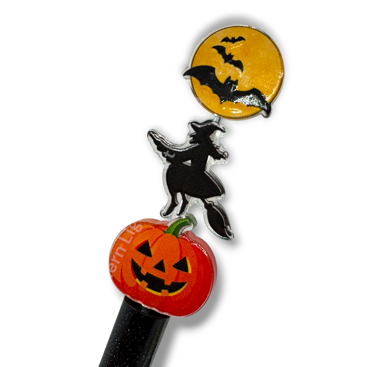 Halloween Acrylic Double-Sided Focal Bead - 20pc.  Mix