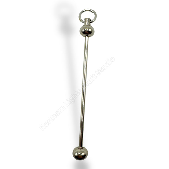 Beadable Metal Keychain Bars - 10 pcs.