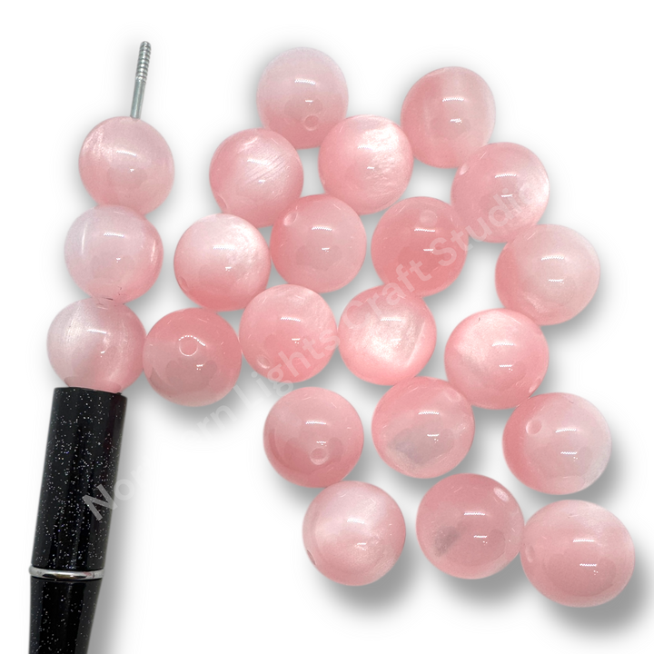 Cat Eye 16mm Acrylic Bead - 9 Colors Available - 20pc.