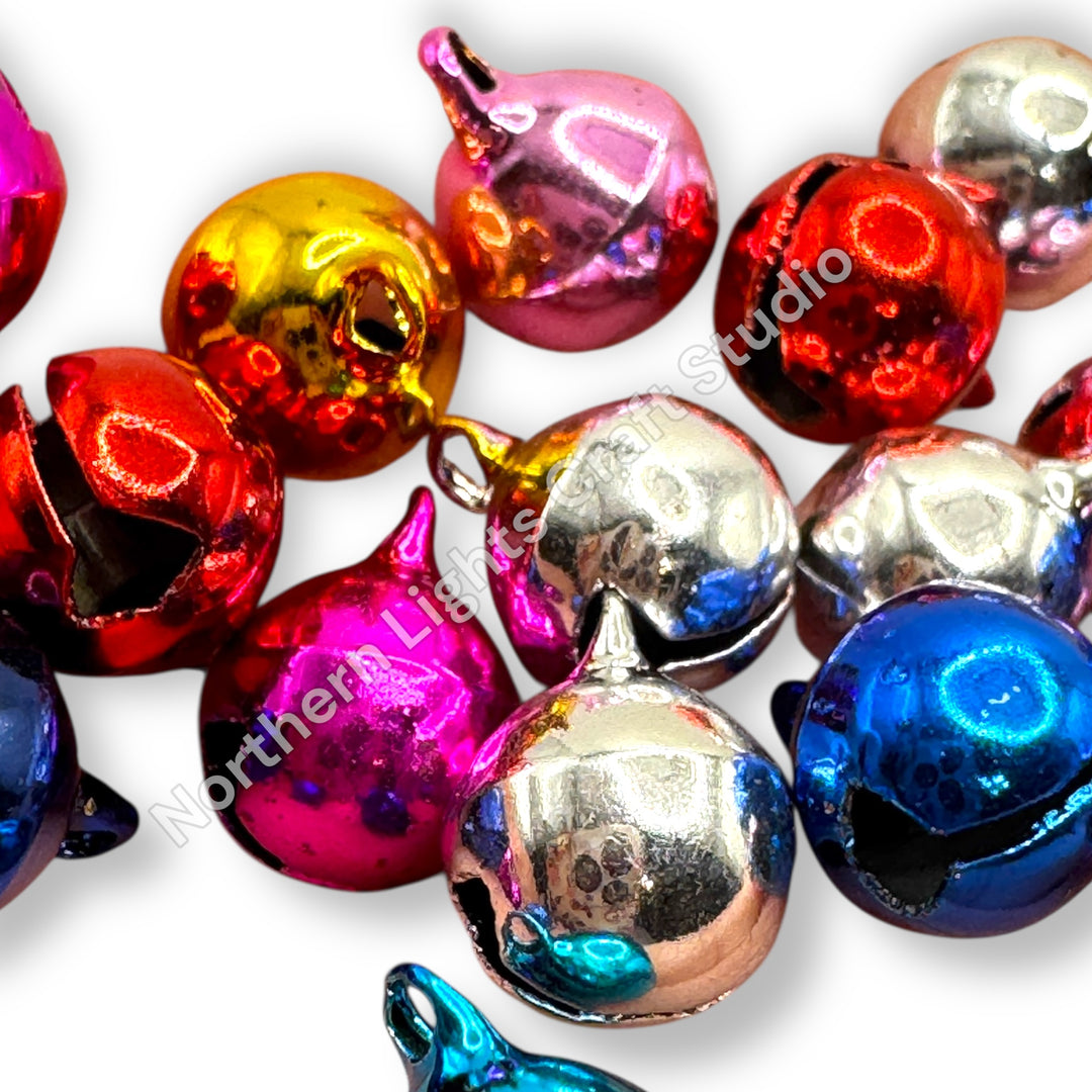 Bell Pendant/Charm 8mm Mix - 25pc.