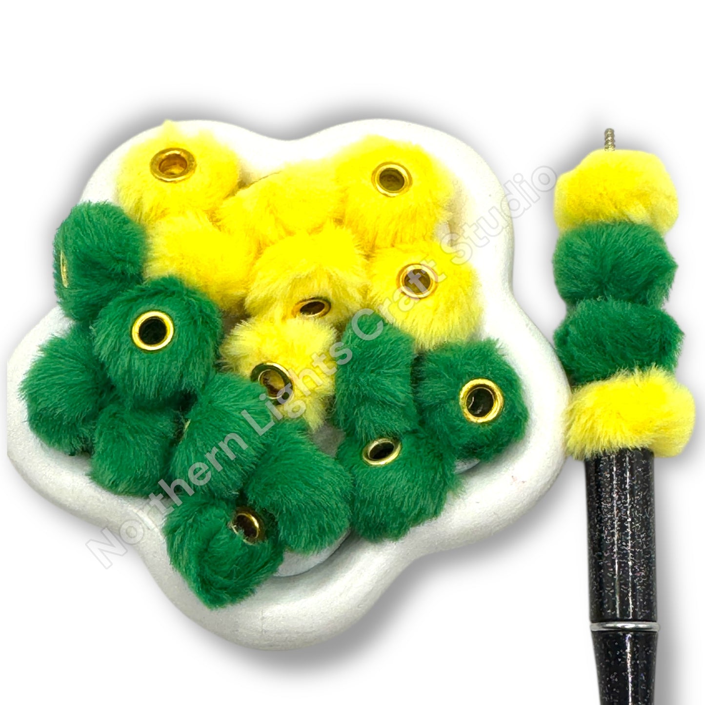 St. Patrick's  Day Color Fuzzy Spacer Mix - 20 pc.