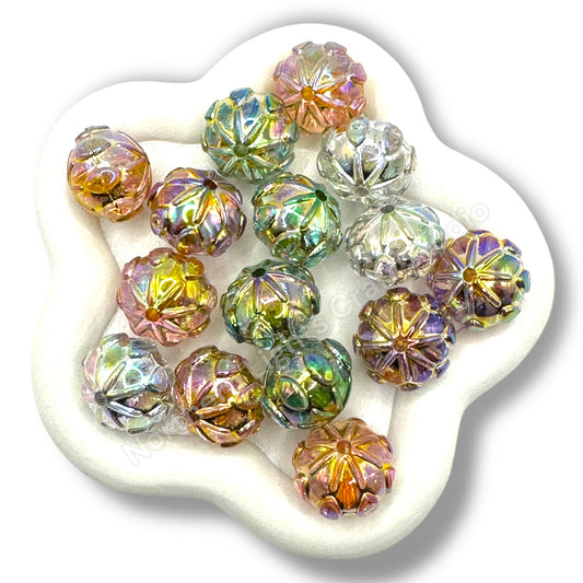 Lantern UV Bead Mix - 17-18mm - 10pc.