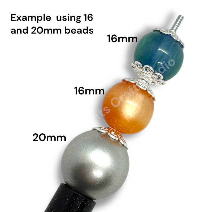 Metal Flower Lattice 12mm Bead Cap  - 20pc.