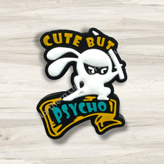 Cute But Pyscho Focal, Sarcastic Focal, Sarcasm Bead