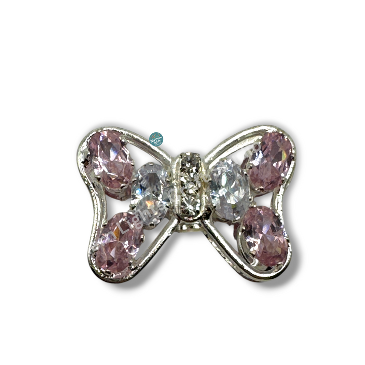 Small Metal Alloy and CZ Bows - 1pc.