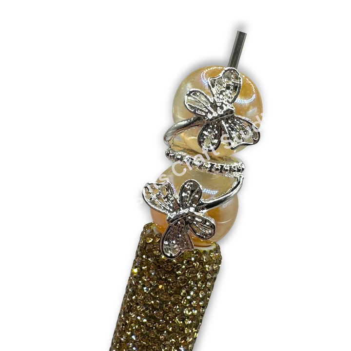 Butterfly Bead Wrap Spacers - 10pc. READ DESCRIPTION!