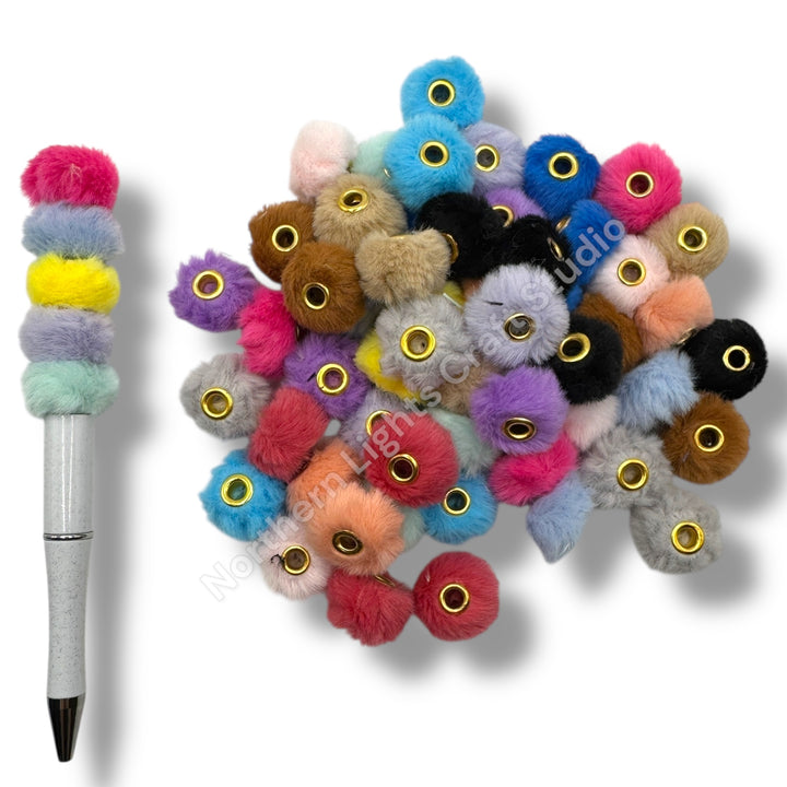 Fuzzy Spacer Mix of 30 pc. - 20mm