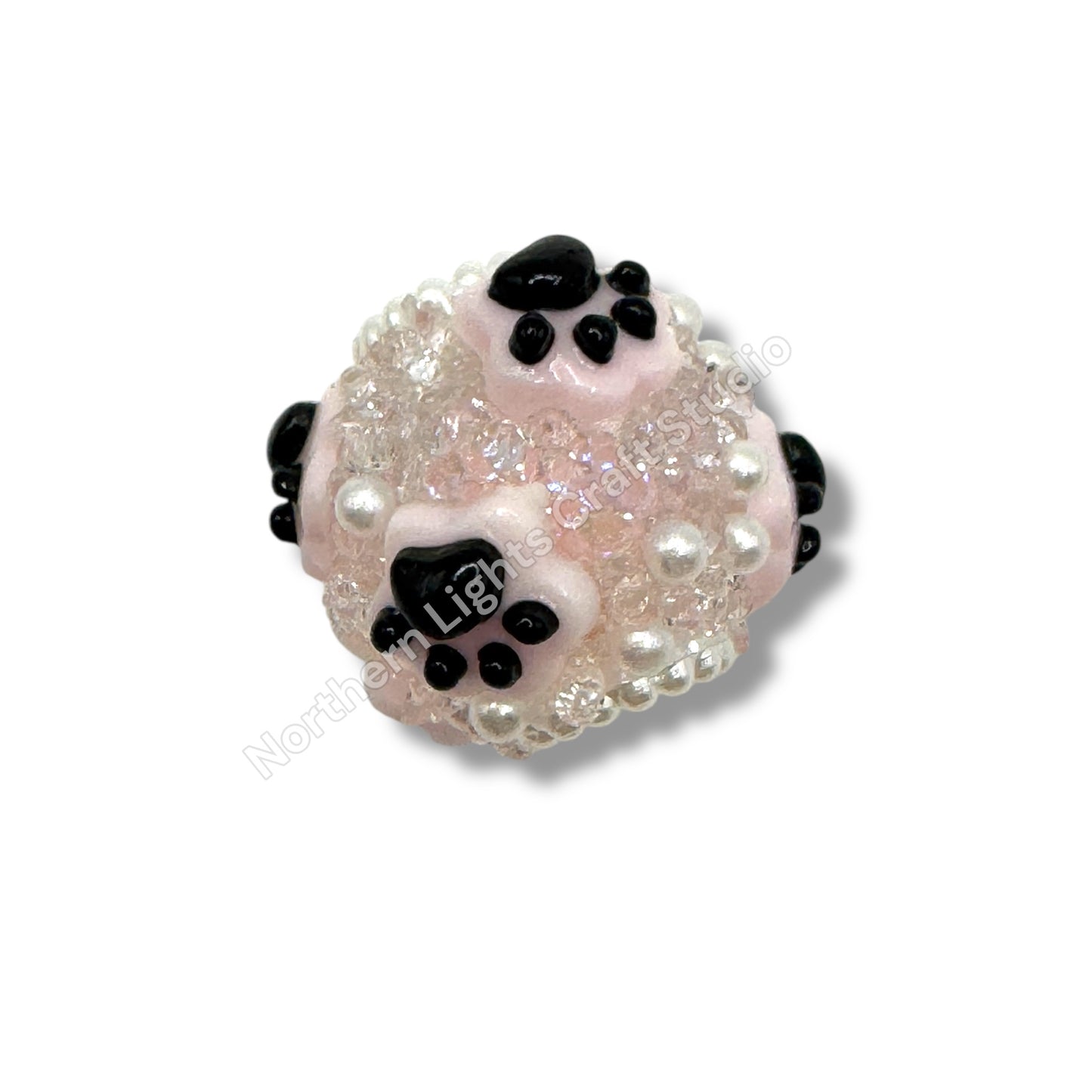 Fancy Paw Beads - Choose Color - 4pc.