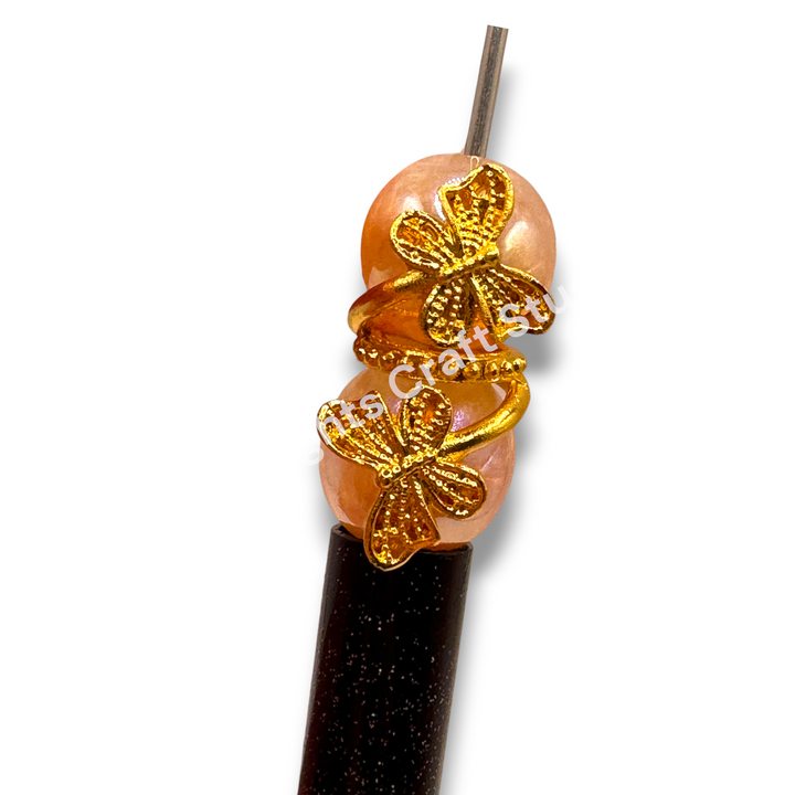 Butterfly Bead Wrap Spacers - 10pc. READ DESCRIPTION!